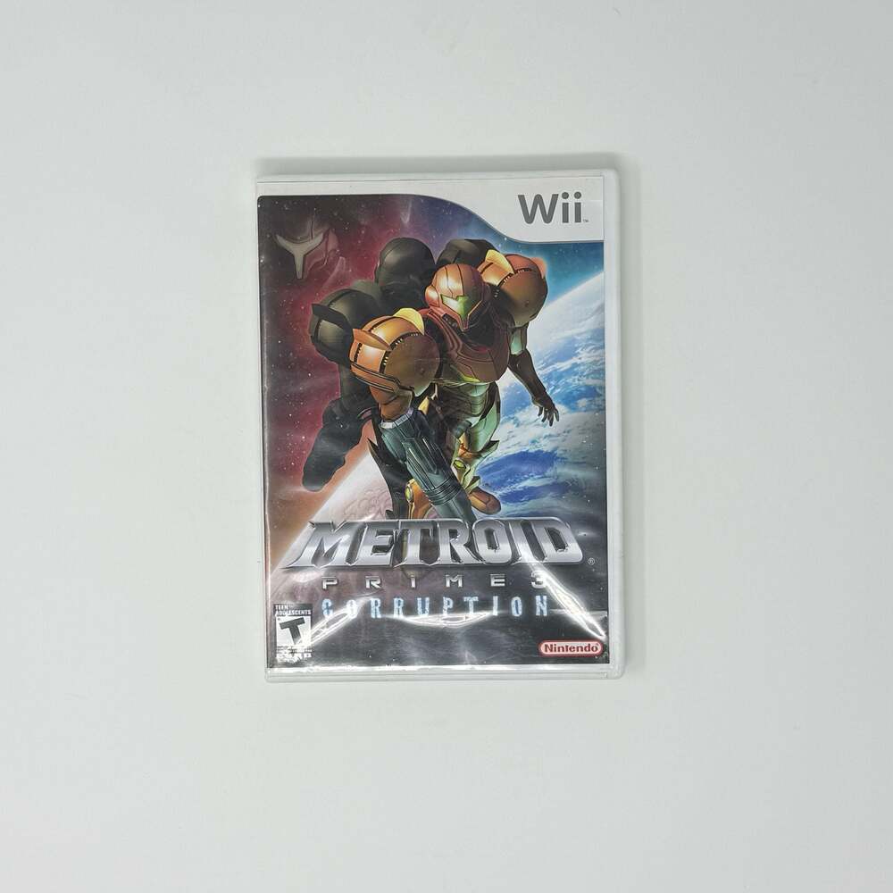 Metroid Prime 3: Corruption - Nintendo Wii (Complete in Box)